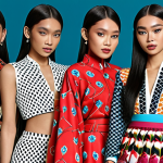 **A visually striking digital fashion design, showcasing unique patterns and vibrant colors suitable for social media display. Capture the essence of a local Malaysian designer's inspiration, blending traditional motifs with modern aesthetics. Highlight the exclusivity and craftsmanship of the NFT.**